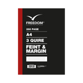 288 Feint & Margin 3 Quire A4