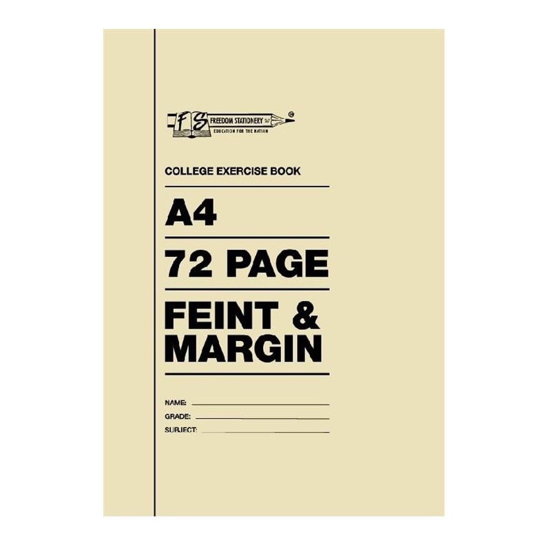 Faint and Margin 72 pages